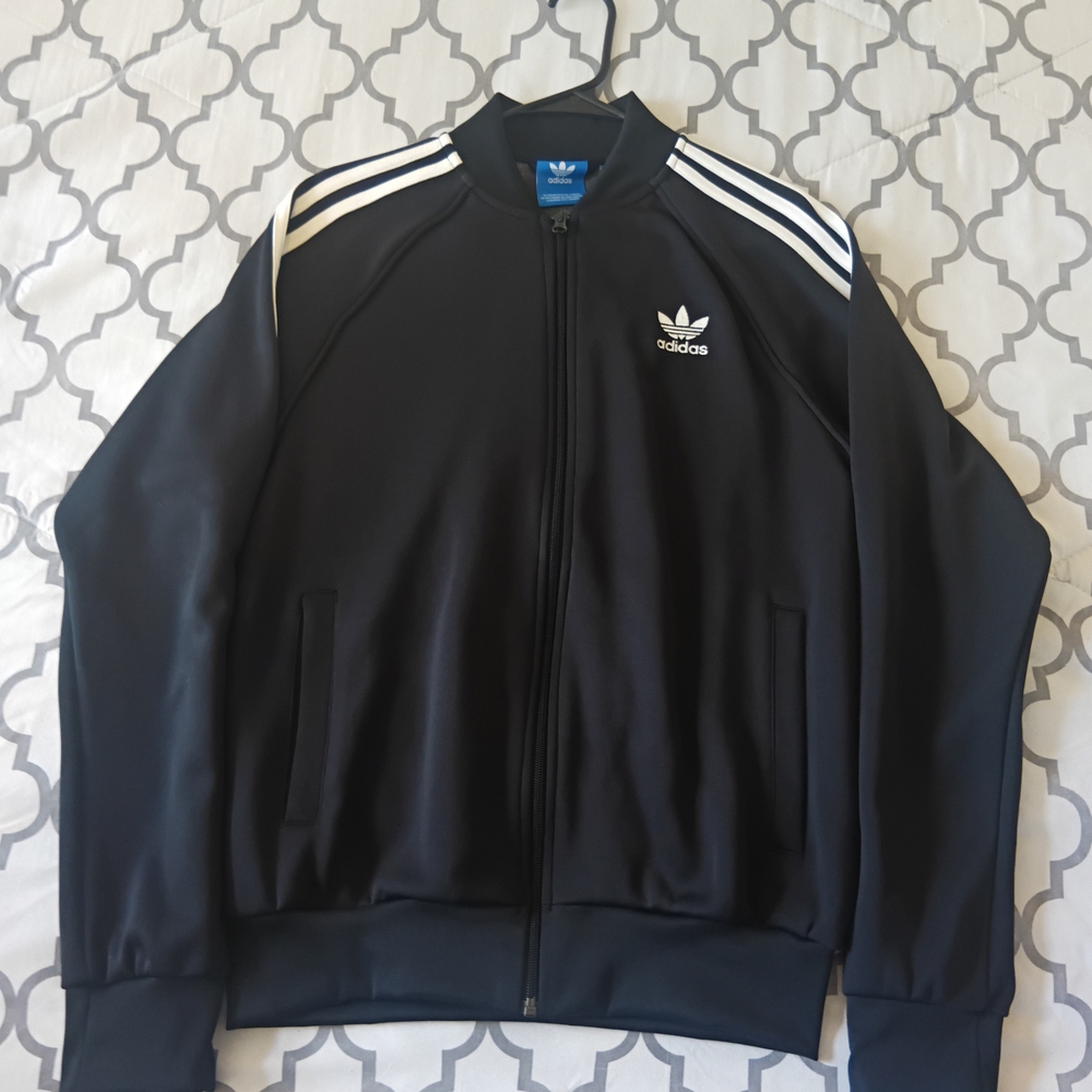 Adidas Black Track Jacket for Men